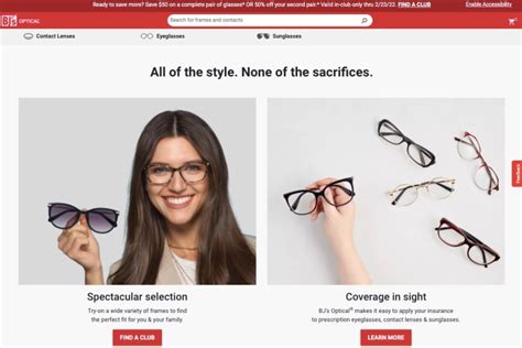 bjs optical website.